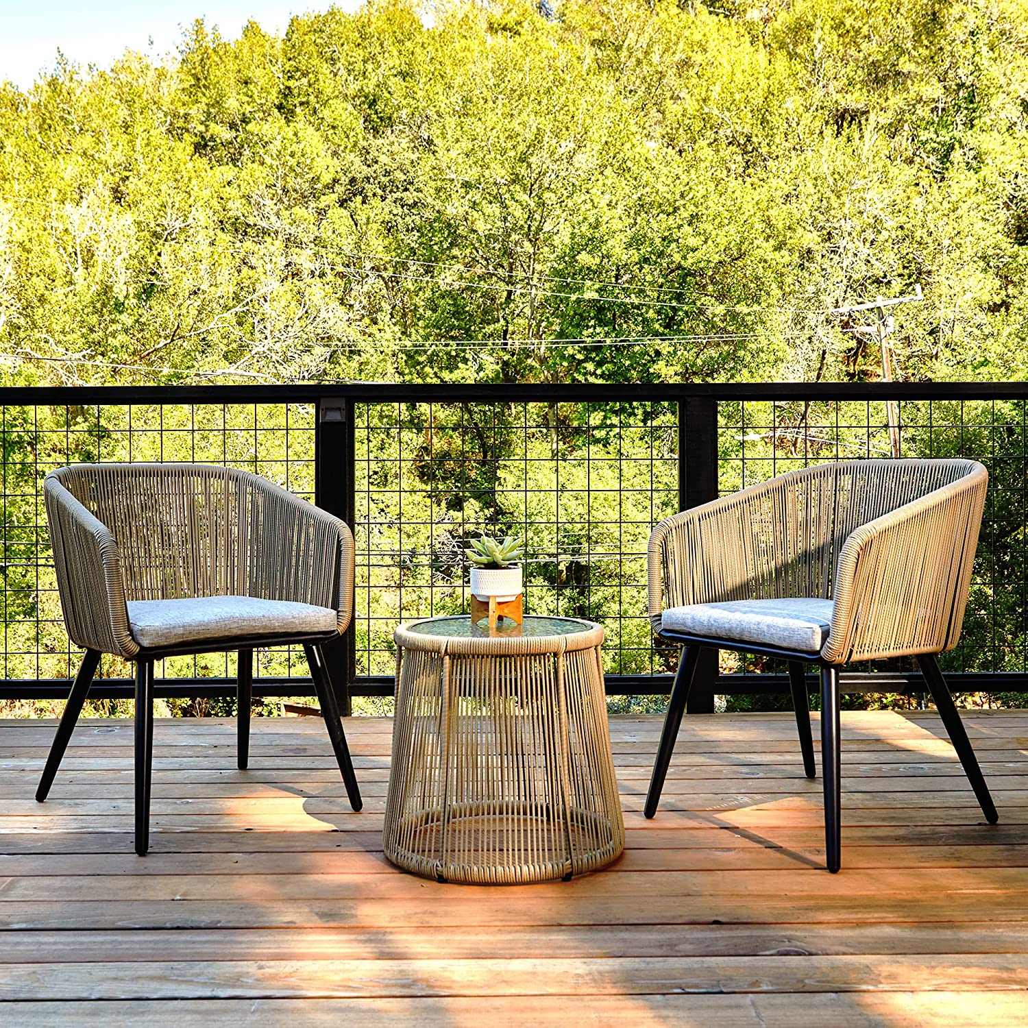 EAST OAK Patio Furniture Set
